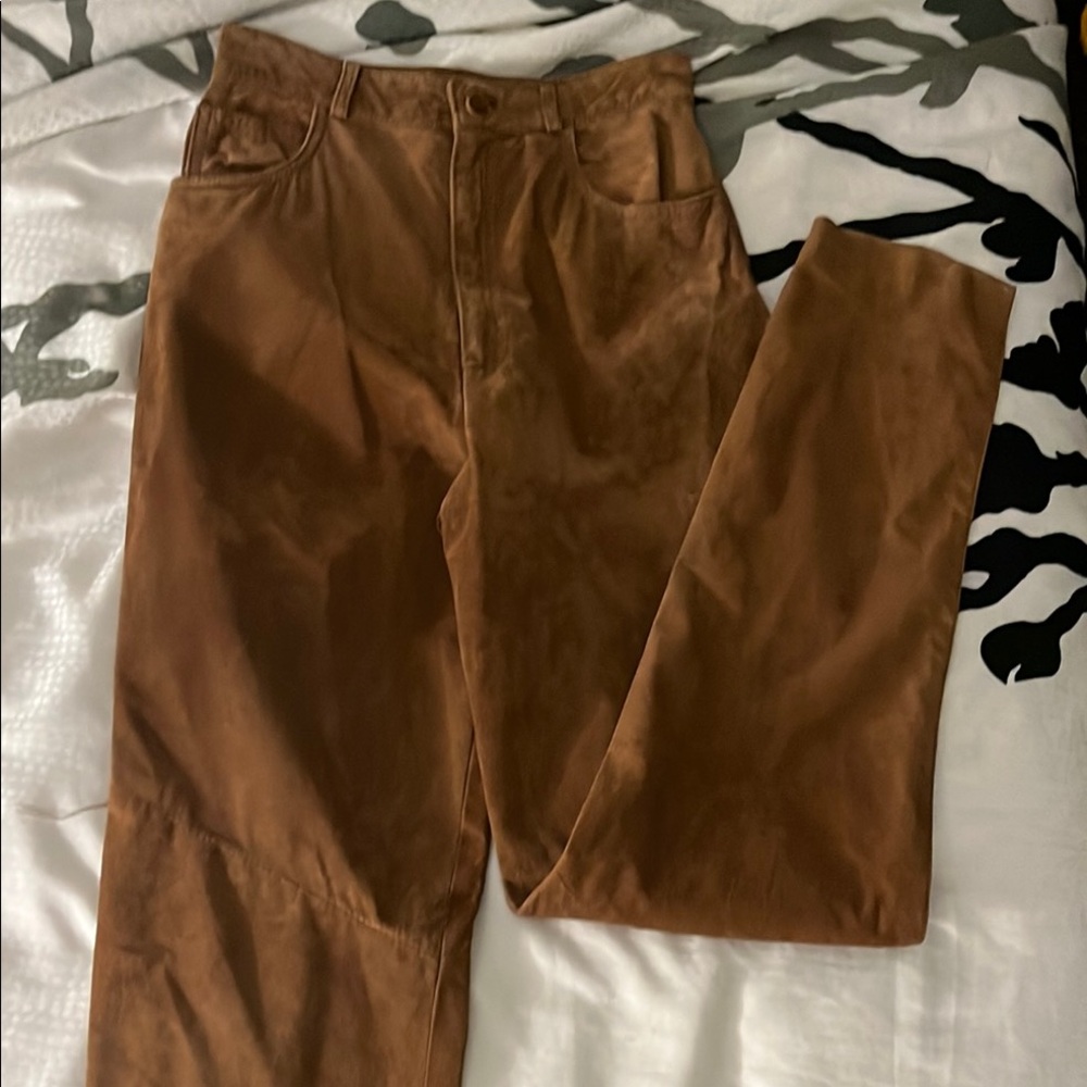 Ann Taylor Brown Chinos Classic Style